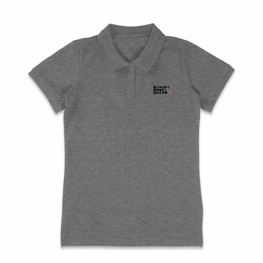 Street club Women's lightweight polo shirt - front_0