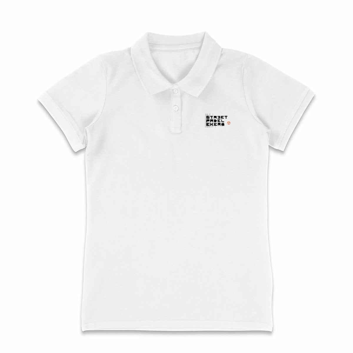 Street club Women's lightweight polo shirt - front_1
