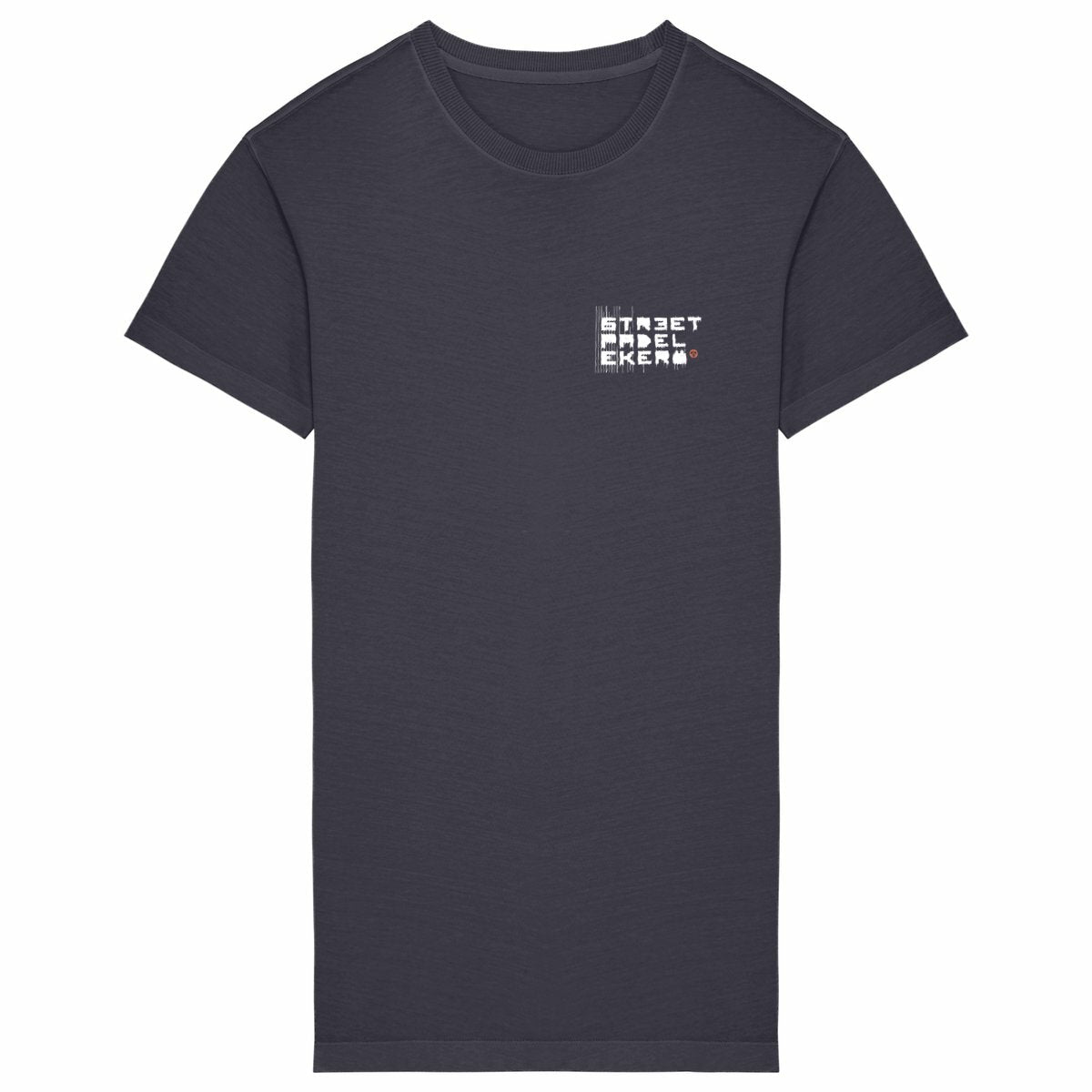 Street club Women's Vintage T-shirt Dress - front_washedcoalgrey